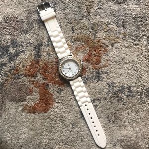 White Charming Charlie Watch